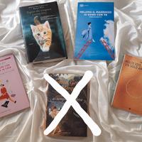 4 romanzi +  libro in omaggio