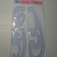 Set 3 curvilinee School Line