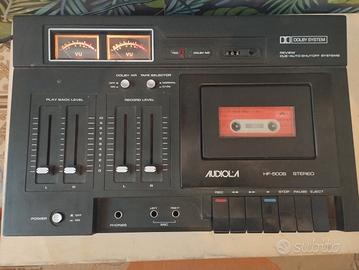 Audiola Cassette Tape Deck - Model HF-500s - 220V