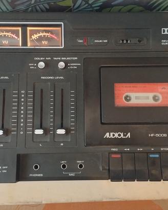 Audiola Cassette Tape Deck - Model HF-500s - 220V