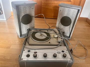 Fonovaligia stereo RCA anni '60 – Rara con testina