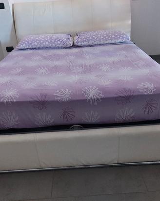 letto matrimoniale in pelle Chateau d'ax 