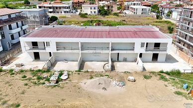 Ville in costruzione con piscina