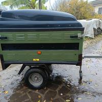 rimorchio ELLEBI omologato per trasporto animali