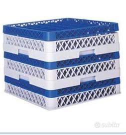 Cestelli completi da 16 scomparti della Inox Macel