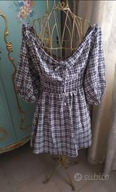 vestito alle spalle scoperte tg. 46-48