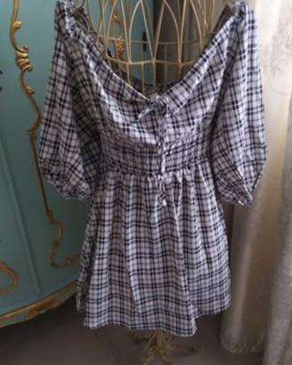 vestito alle spalle scoperte tg. 46-48