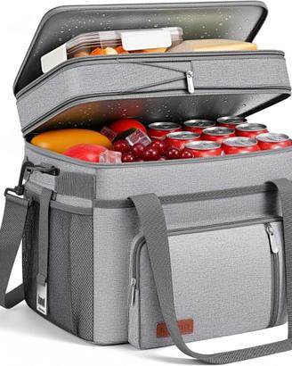 Borsa Frigo Doppia Strato Morbida, Borsa Pranzo Is