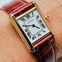Orologio Louis Cartier Tank - oro 18k (come nuovo)