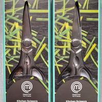 Forbici da Cucina Masterchef Coppia Acciaio Inox