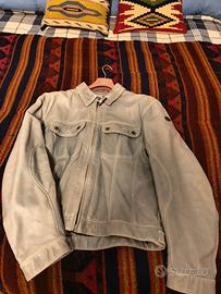 Giubbotto in pelle MTECH ideale per moto