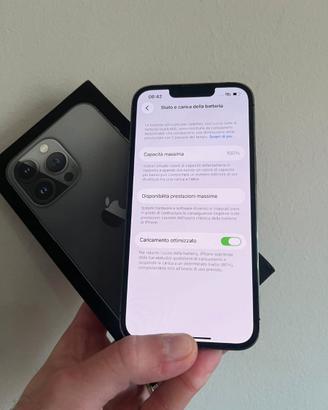 Apple iPhone 13 Pro GRAFITE 128GB BATTERIA 100%