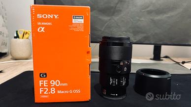 Sony FE 90mm f/2.8 Macro G OSS