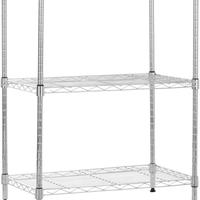 Scaffale a 3 Ripiani, Carrello Mobile Tavolino