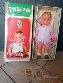 Sebino Patatina bambola vintage 58 cm con box