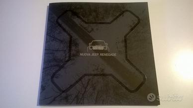 Dépliant Nuova JEEP Renegade libro fotografico