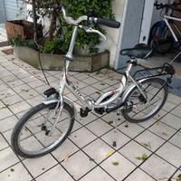 bicicletta pieghevole italiana alluminio TECNOBIKE