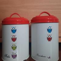 Barattoli in latta sale e zucchero