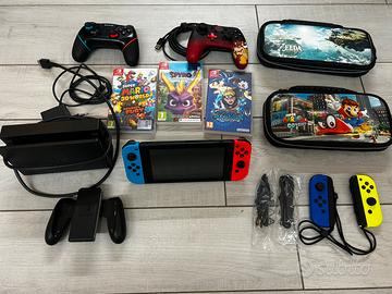 Nintendo Switch + accessori e giochi