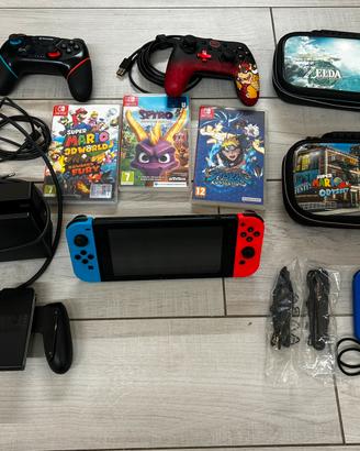 Nintendo Switch + accessori e giochi