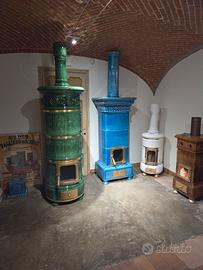 stufa a legna in ceramica 