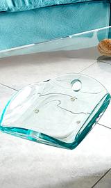  Fontana Arte Svuota Tasche Cristallo Molato Verde