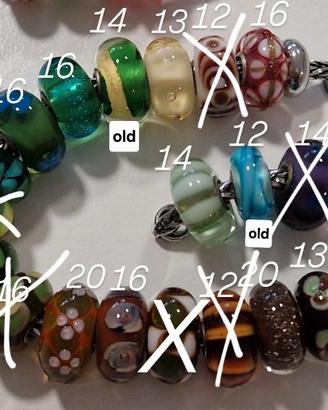 Beads in vetro Trollbeads 