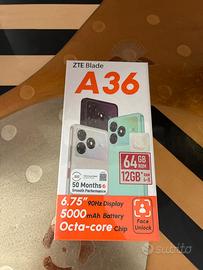 Smartphone cellulare ZTE A36 NUOVO