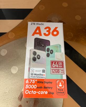 Smartphone cellulare ZTE A36 NUOVO