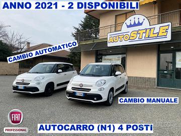 Fiat 500L 1.3 M-Jet 95cv AUTOCARRO 4 POSTI N1 Euro