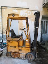 Muletto elettrico 6m 12q + caricatore 220/380v