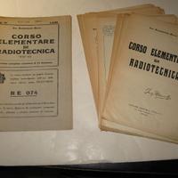 Corso elementare di radiotecnica Banfi 1927