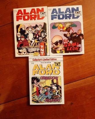 ALAN FORD TNT GOLD. Lotto di 3. Rari. 50/213/257
