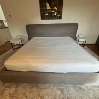 LETTO MATRIMONIALE FLOU