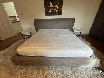 LETTO MATRIMONIALE FLOU