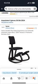 sedia ergonomica posturale varier variable