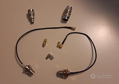 Adattatori cavi pig tail SMA femmina vs N femmina