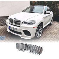 GRIGLIA BMW X5 E70 07-10 X6 E71 72 08-14 CROMO NER