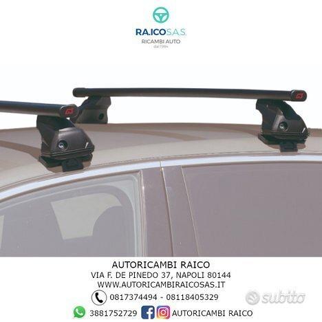 Barre Portapacchi In Alluminio Per Dacia Duster III (2018+) | Con Corrimano, Kit Antifurto E Design Silenzioso