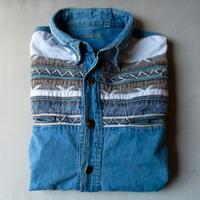 camicie jeans country style tg. L