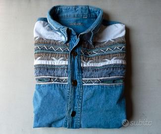 camicie jeans country style tg. L