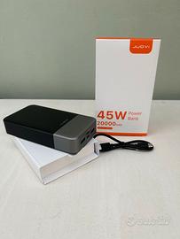 Powerbank 20000mAh NUOVO - ricarica rapida 45W