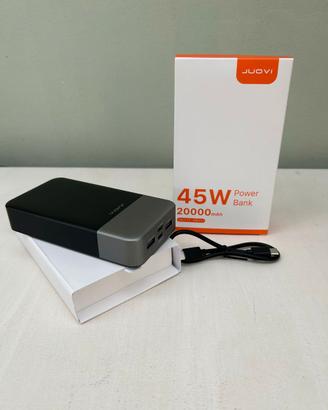 Powerbank 20000mAh NUOVO - ricarica rapida 45W