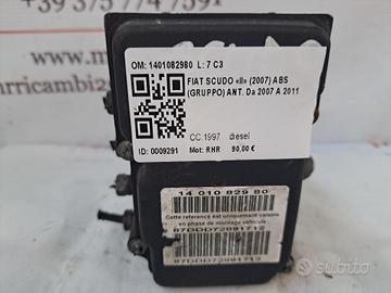 ABS FIAT Scudo 3° Serie 9467559088 1400513280 RHR