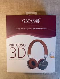 Qatar airways cuffie bluetooth senza fili Virtuoso