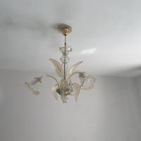 Lampadario in vetro di murano