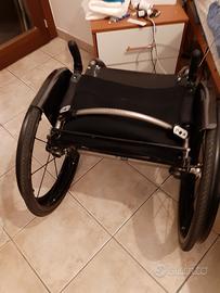 carrozzina ti LITE in TITANIO 