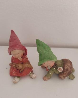 Figurine decorative, angioletti, pupazzetti