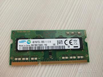 RAM per notebook 4gb Samsung 