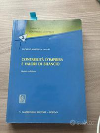 Contabilità d'impresa e Valori di Bilancio